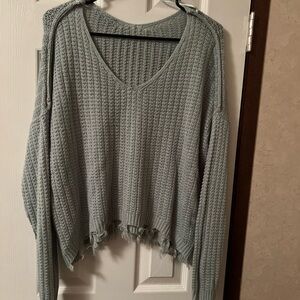 Women's Light Gray Sweater
